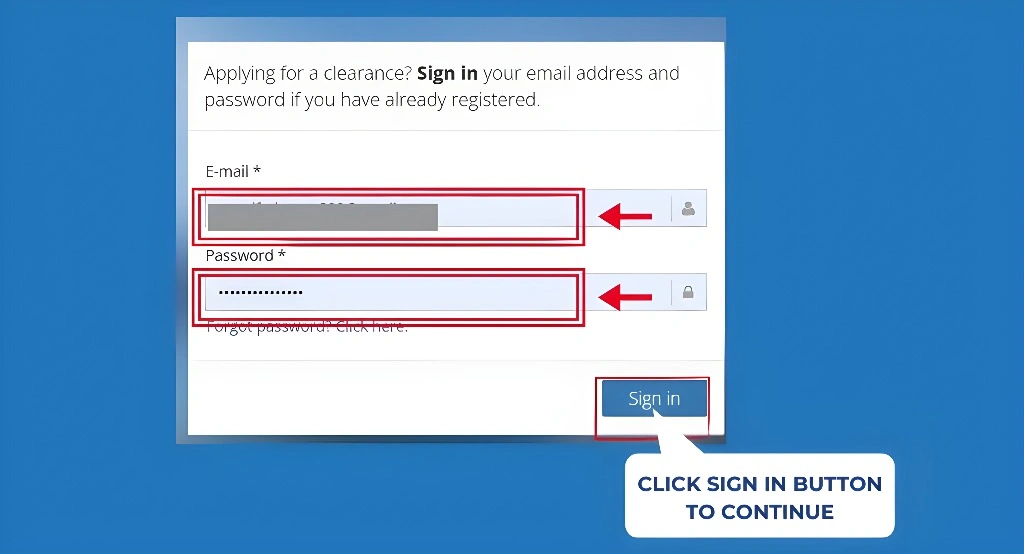 Register or Log In to the NPCS Portal