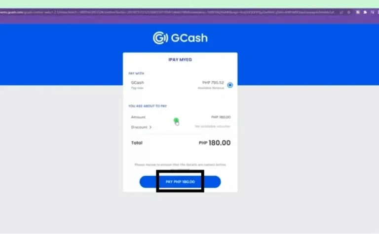 Confirm the Payment
