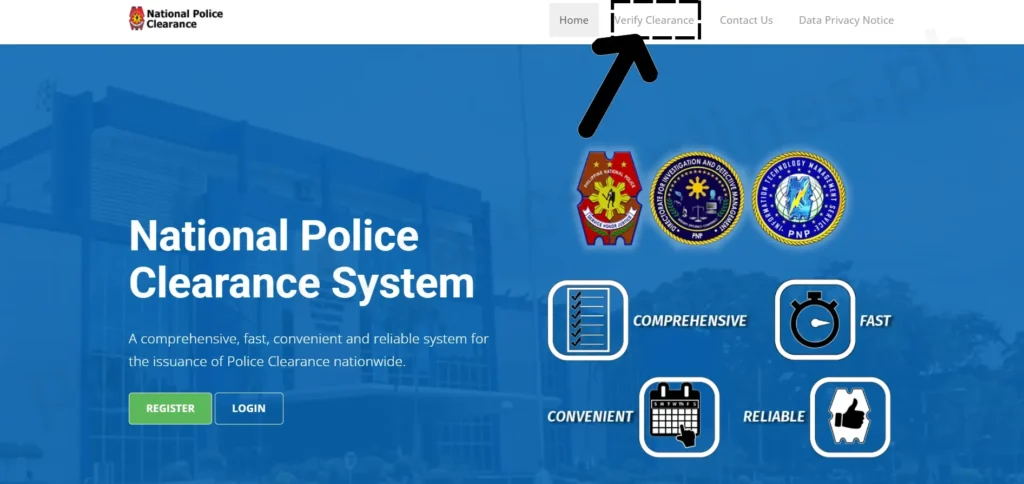 Verify Police Clearance Online