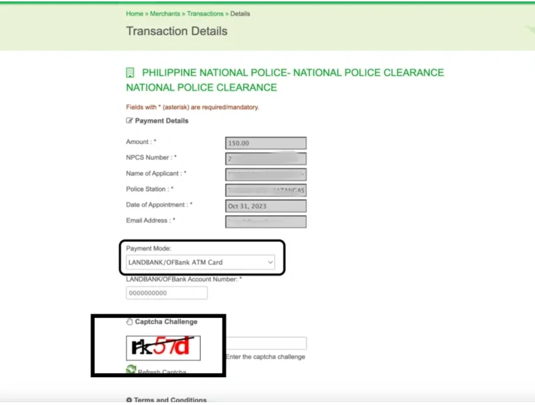 GCash Details