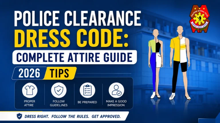 Police Clearance Dress Code Complete Attire Guide 2026 Tips
