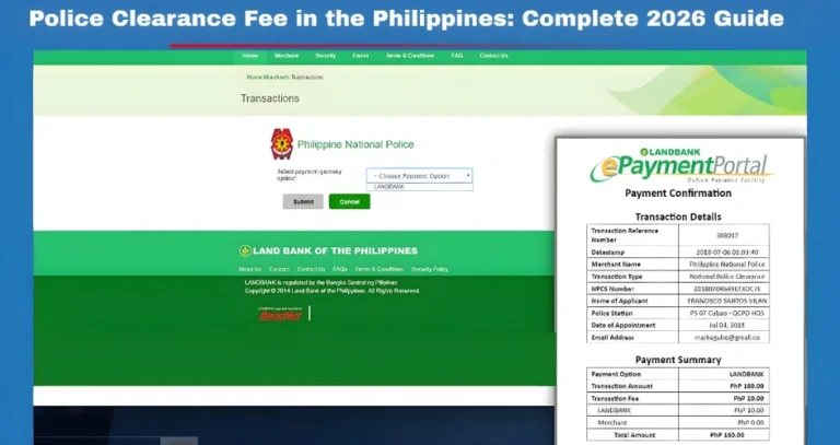 Police Clearance Fee in the Philippines Complete 2026 Guide