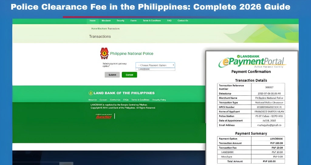 Police Clearance Fee in the Philippines Complete 2026 Guide
