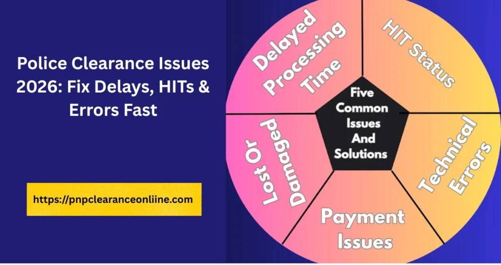 Police Clearance Issues 2026 Fix Delays, HITs & Errors Fast