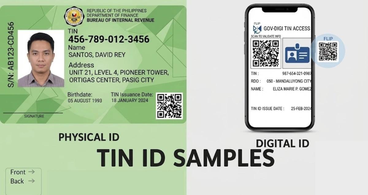TIN number sample
